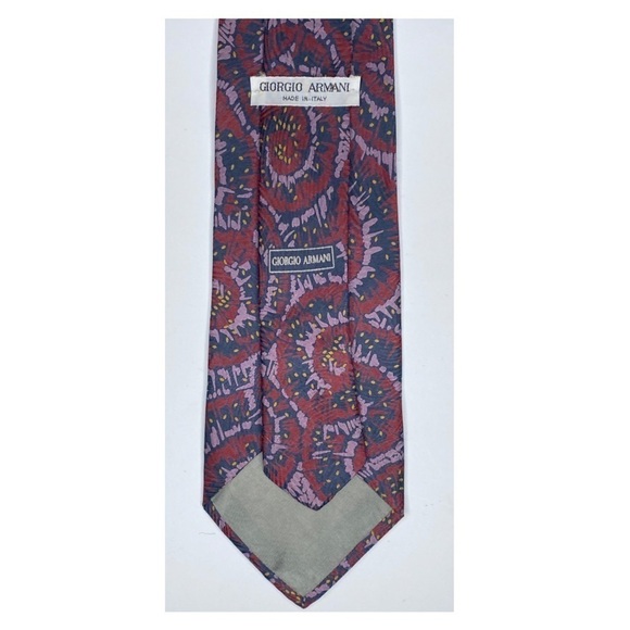 Giorgio Armani Silk Necktie Spiral - Picture 4 of 5
